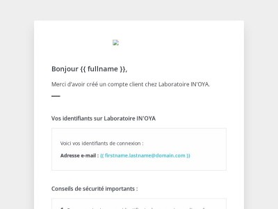 [Laboratoire IN'OYA] Bienvenue !
