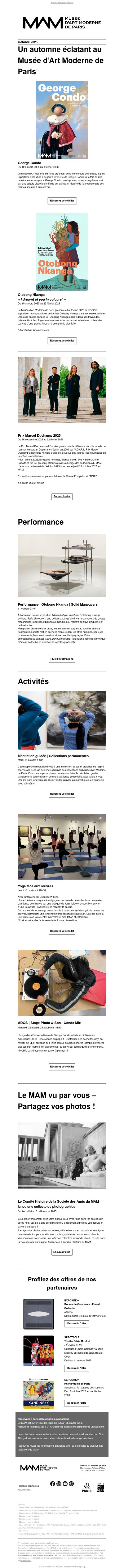 [MAM] Newsletter Octobre 2025
