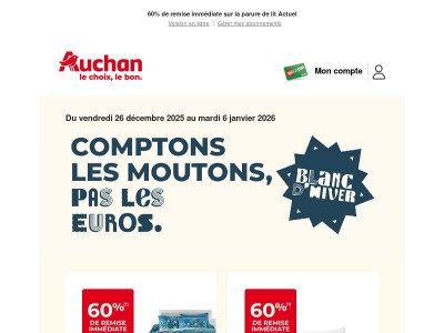 Vive le blanc d'hiver !