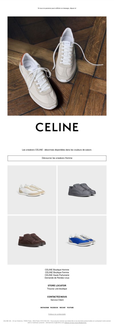 Les sneakers de saison