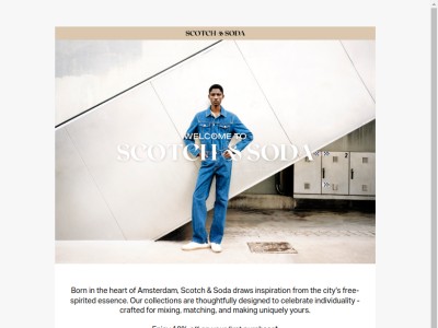 Step into Style - Welcome to Scotch & Soda