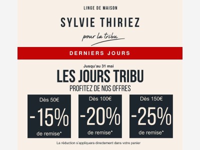⏰DERNIERS JOURS pour profiter de 25% de remise !