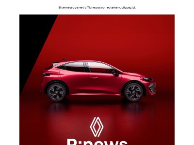 R:news | nouvelle Clio en GPL, Megane restylée, retour du leasing social