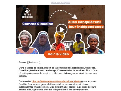 Comment Claudine a conquis son indépendance ? 