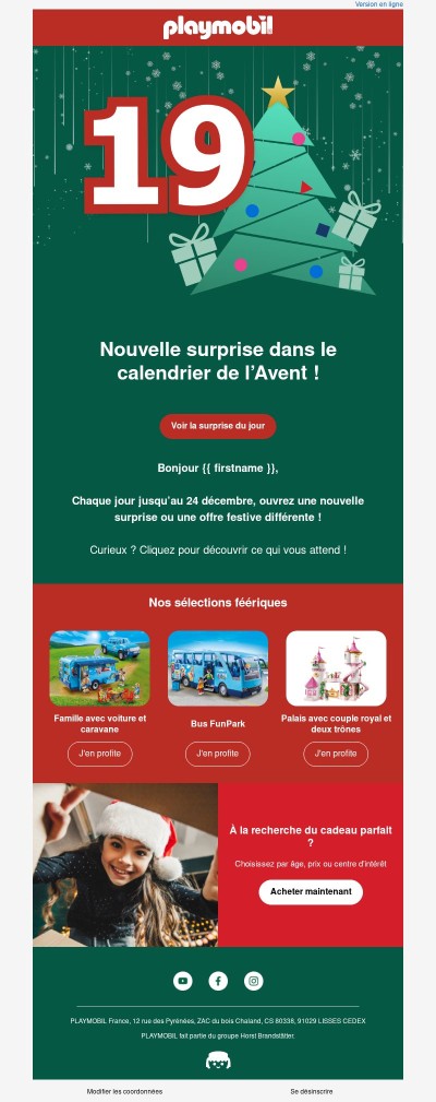 🎄 Prêt pour le jour 19 ? Ton aventure de l’Avent t’attend ! 🎁