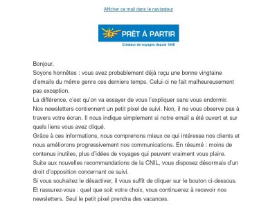Suivi de nos emails : votre choix compte