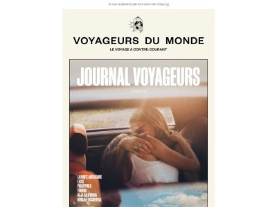 📕 Journal Voyageurs, nouvelle parution