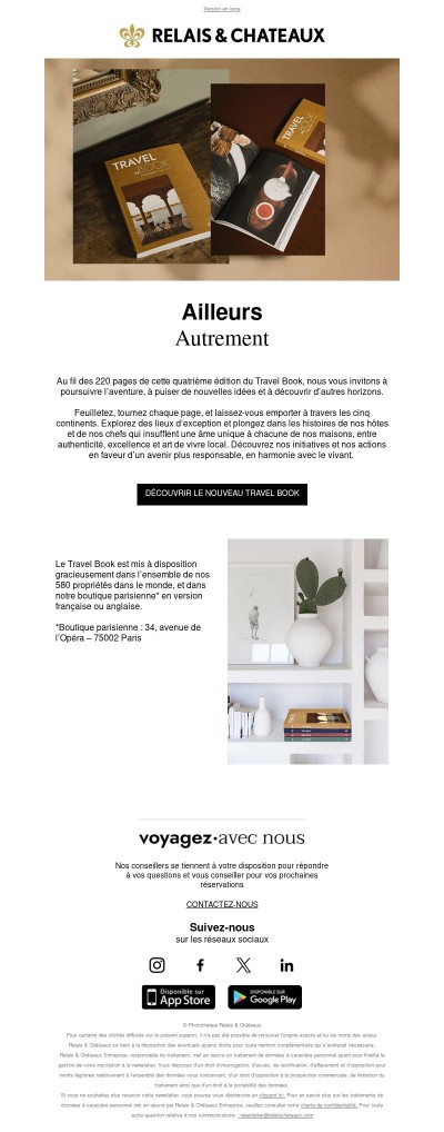 Le nouveau Travel Book est disponible