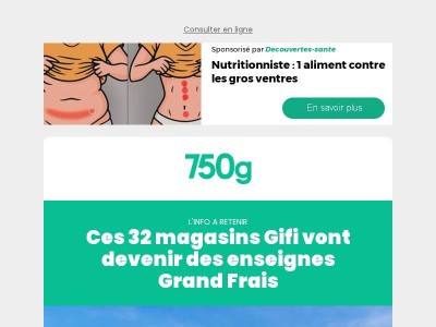 Ces 32 magasins Gifi vont devenir des enseignes Grand Frais