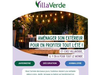 Aménagez un extérieur qui vous ressemble 🌿☀️