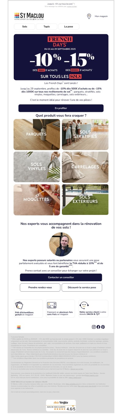 Les French Days* sont là ! ❤️