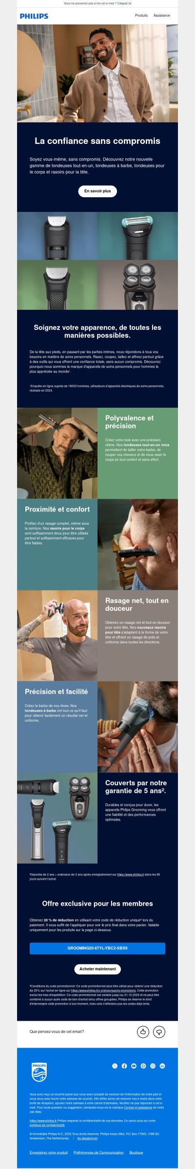 Le rasage vient de passer au niveau supérieur