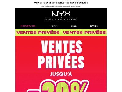 VENTES PRIVÉES 🧡 Jusqu'à -30%