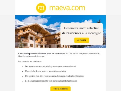 Vos résidences en montagne