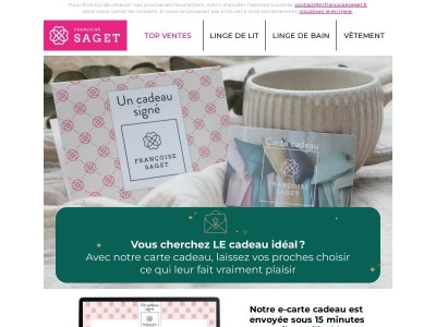 En retard dans vos cadeaux ? Optez pour notre carte cadeau ! ✨