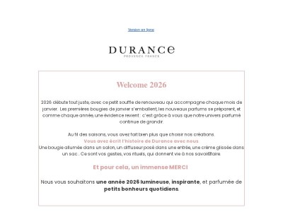 2026 commence en douceur ❤️