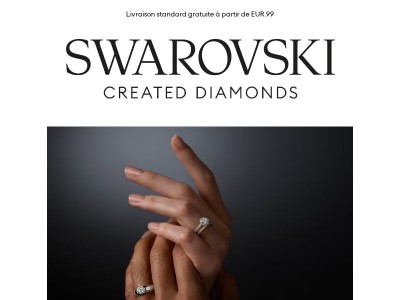Swarovski Created Diamonds® : notre sélection de bagues​