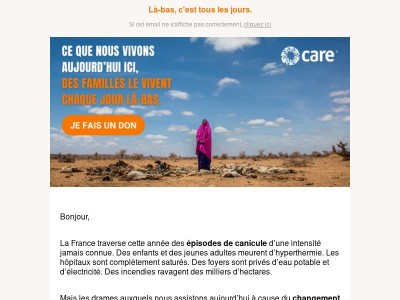 Climat : des vies sont en jeu