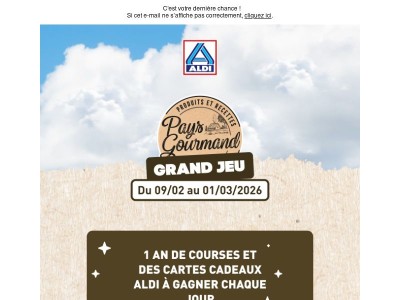 Participez au Grand Jeu Pays Gourmand !