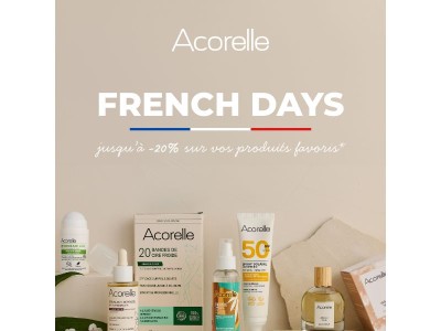 French days 🇫🇷 | Jusqu'à -20% sur vos produits favoris 🌞