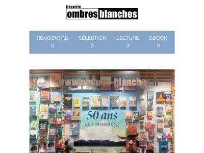 Ombres Blanches en fête :  la fin d'année à la librairie