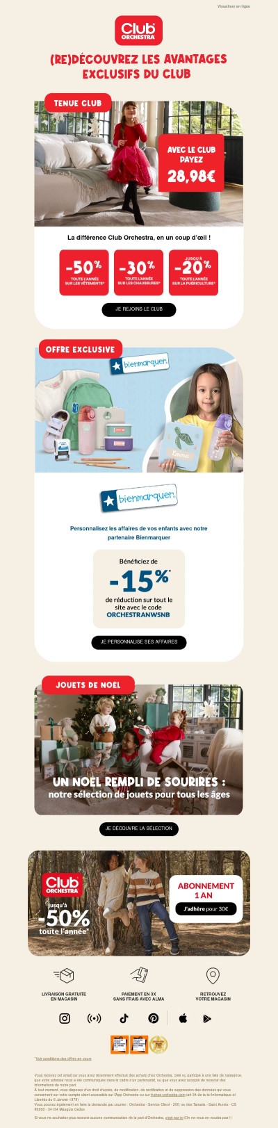 Dupontille (Re)découvrez les avantages du Club !