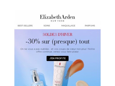 Vous n’avez pas oublié ? Les soldes d'Hiver sont encore là ❄️