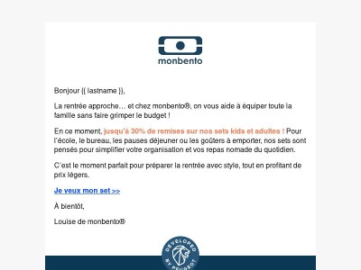 La rentrée se prépare à prix réduits !