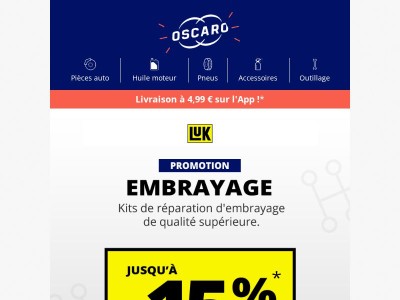 😎 Préparez votre véhicule pour l'arrivée des beaux temps avec LUK !