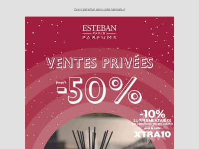 Jusqu'à -50%❤️‍🔥une exclusivité pour vous