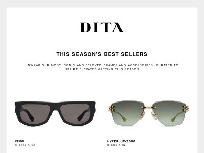 Elevate the Season: Explore DITA’s Holiday Selections