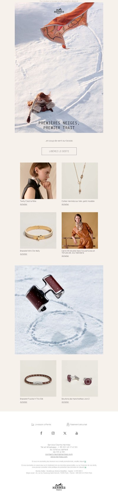 Premières neiges, premier trait