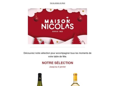 Quelques accords parfaits pour ces fêtes de fin d'année