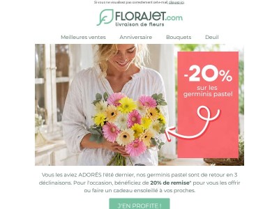 -20% pour vous {{ lastname }}