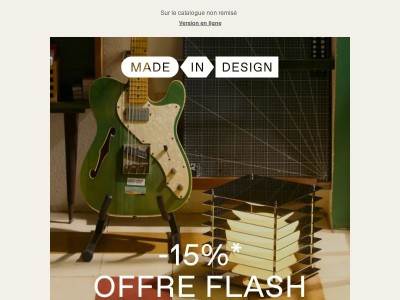 ⚡Offre flash | -15%* !