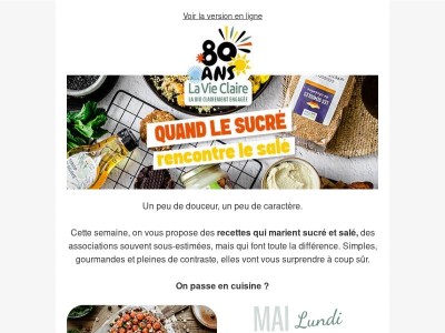 Des recettes sucré-salé à tester chez vous !
