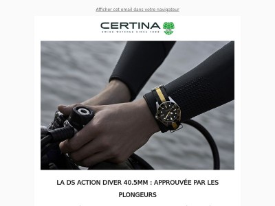 La nouvelle montre de plongée de Certina