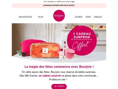 Votre cadeau surprise vous attend ! 🎁