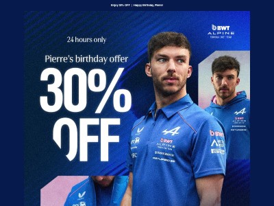 Pierre's Birthday Offer 🎉 24 Hours Only