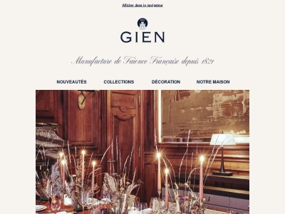 Décorez votre table de fêtes