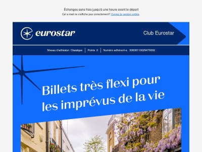 Des billets qui s'adaptent à vos projets 🔄
