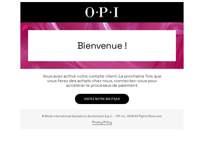OPI France - Bienvenue !
