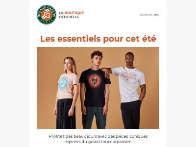 Prolongez l'expérience Roland-Garros cet été