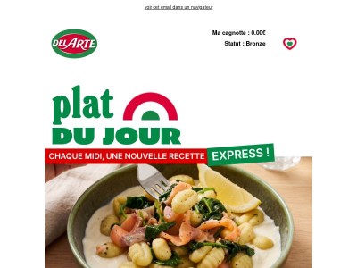 🍕 L'info à ne pas louper pour le déjeuner !