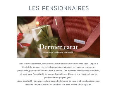 Rendez-vous en boutique 🎁