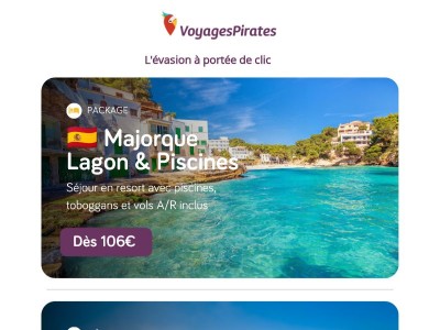🇪🇸 Majorque dès 106€ & Norvège : aurores boréales à 238€ ! 🇳🇴