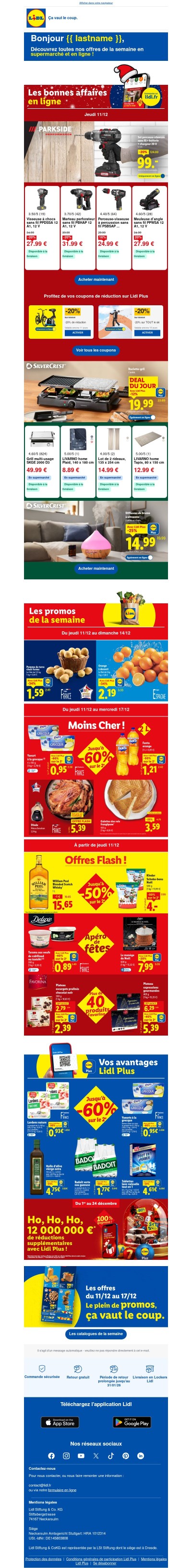 En ligne ou en supermarché, nos promos valent toujours le coup !🤯