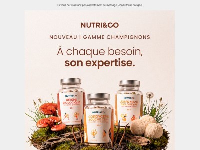 [NOUVEAU] Notre gamme Champignons est arrivée 🍄