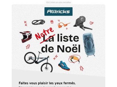 🎁 Noël approche : découvrez notre sélection spéciale cyclisme