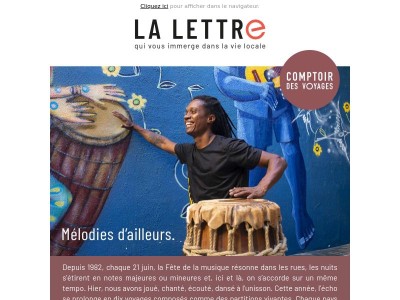 Mélodies d'ailleurs 🌍 